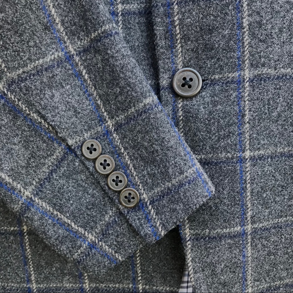 🔹MAKER & COMPANY🔹Dark Gray Wool Sports Coat 40R
